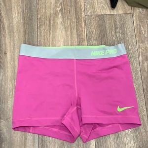 Nike pro shorts